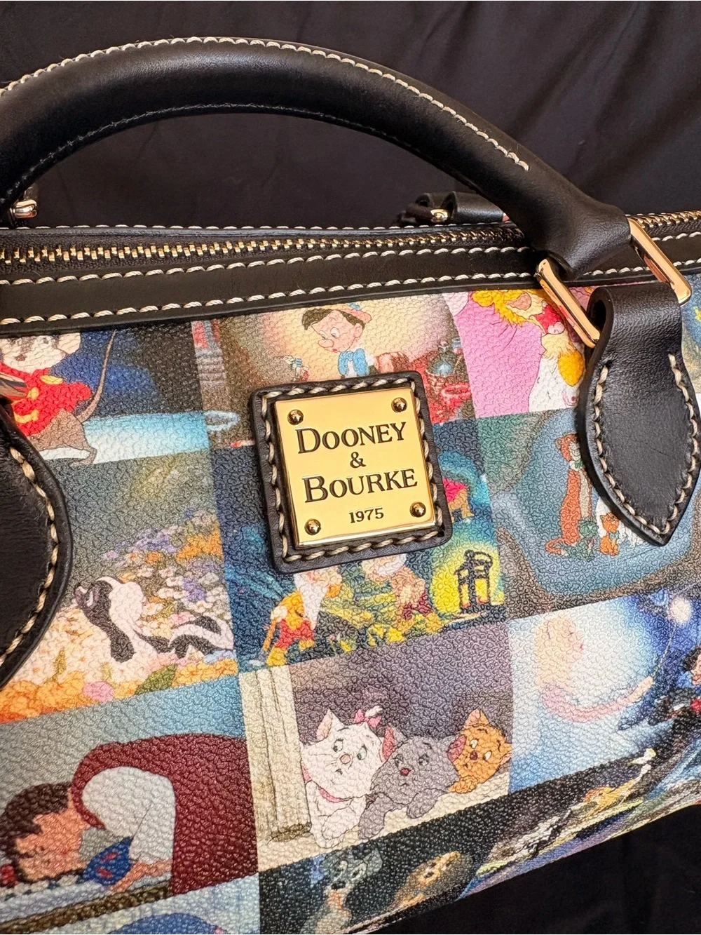 Dooney & Bourke “Golden Age” Disney Film Scenes Purse
